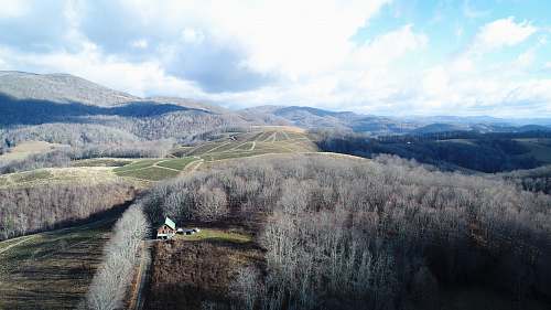 mouth of wilson white and green fields under blue sky photography during daytime farmland